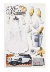 3451520 Sticker Hochzeit III 