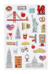 3451594 GLOSSY-Sticker USA 