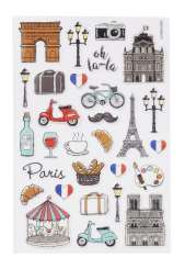 3451596 GLOSSY-Sticker Frankreich 