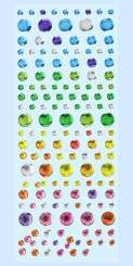3451685 GLOSSY-Stickers Punkte 