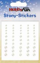 3451747 Stony-Stickers Halbkugel 50St perlmutt 