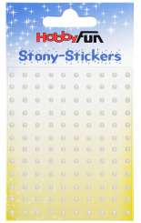 3451786 Stony-Stickers rund 3mm creme 
