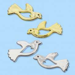 3451982 Taube 2.5cm  50St silber 