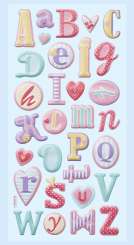 3452224 SOFTY-Sticker Design Buchstaben II 