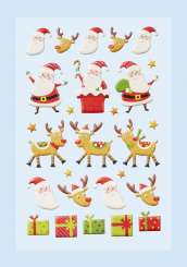 3452232 SOFTY-Sticker Weihnacht 