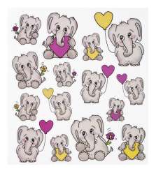 3452244 SOFTY-Sticker Dinos V 