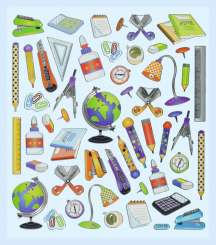 3452313 Hobby-DesignSticker Schule 