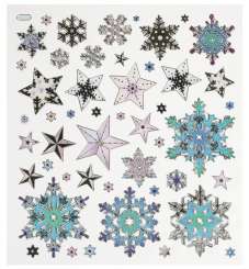 3452361 Hobby-Design Sticker Sterne II 