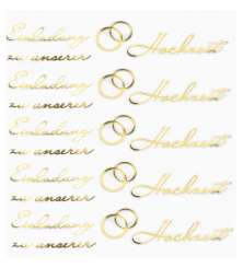 3452409 Design Sticker Einladung/Hochzeit 