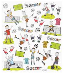 3452419 Design-Sticker Fussball II 