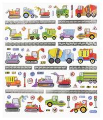 3452420 Design-Sticker Baufahrzeuge 