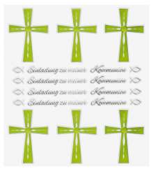 3452445 Sticker Einladung z.meiner Komunion I 