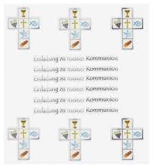 3452446 Sticker Einladung z.meiner Komunion II 