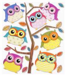 3452527 3 D Sticker XXL Eulen I 