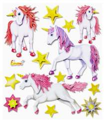 3452556 3 D Sticker XXL Einhorn 
