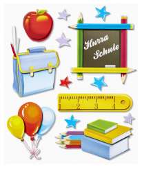 3452559 2 D Sticker XXL Schule II 