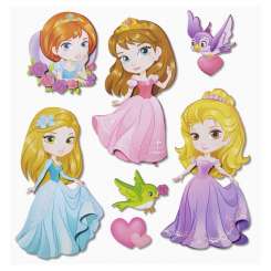 3452573 3 D Sticker XXL Prinzessin 