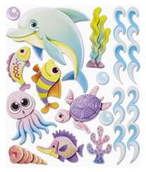 3452577 3 D Sticker XXL Waterworld 