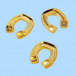 3452952 Hufeisen gold 17mm          50St 