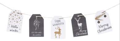 3453085 Geschenk-Anhänger Weihnachten I, 10St sort. 