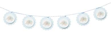 3453101 Geschenkanhänger, Baby-Boy, 6cm, 6St 