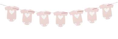 3453102 Geschenkanhänger, Baby-Girl, 7cm, 12St 