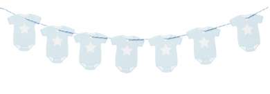 3453103 Geschenkanhänger, Baby-Boy, 7cm, 12St 