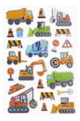 3453216 Sticker XL Baufahrzeuge    