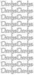 3460226 Sticker Danke silber 