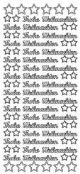 3460251 Sticker Frohe Weihnachten gold 