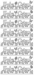 3460276 Sticker Frohe Ostern silber 