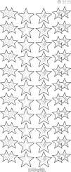 3460301 Sticker Sternen-Traum gold 