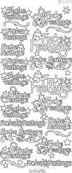 3460320 Sticker Frohe Festtage silber 