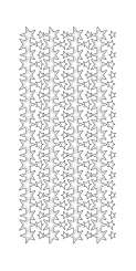 3460398 Sticker  Sternenborte  silber 