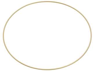 3471450 Metall-Ring Ø15cm gold beschichtet 