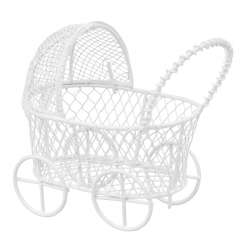 3473061 Kinderwagen, 7cm, weiss 