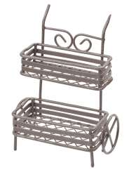 3473066 Blumenbank, 8cm, braun 