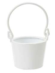 3473075 Eimer, 2,8cm, weiss 