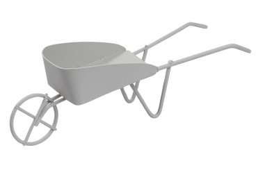 3473084 Schubkarre 12,5cm grau  