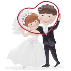 3473215 Hochzeitspaar III, 10cm 