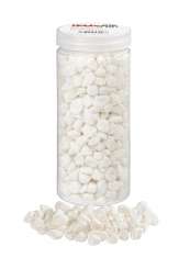 3478015 Deko-Steine weiss-medium,  500 gr. 