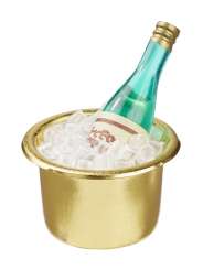 3481006 Sektkühler mit Flasche 3cm 