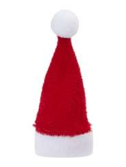3481022 Nikolaus-Mütze, 2St 4x7cm rot-weiss 
