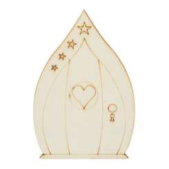 3481030 Holztür VI 6,4x10x0,3cm natur 