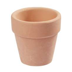 3481067 Mini-Blumentopf 3x3cm Terrakotta 3St 