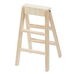 3481073 Mini-Stehleiter 2,4x3,3x5,5cm Holz  