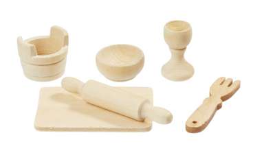 3481074 Mini-Backset  1-5,5cm Holz 6 teilig 