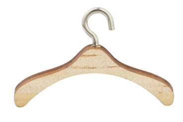 3481077 Kleiderbügel 4cm Holz 3St. 