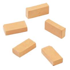 3481100 Ziegelsteine 1,6x0,8x0,45cm rot 10 