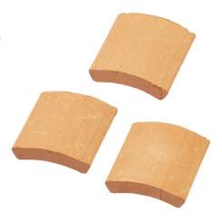 3481102 Dachziegel 1,9x1,7x0,3cm rot 5St. 